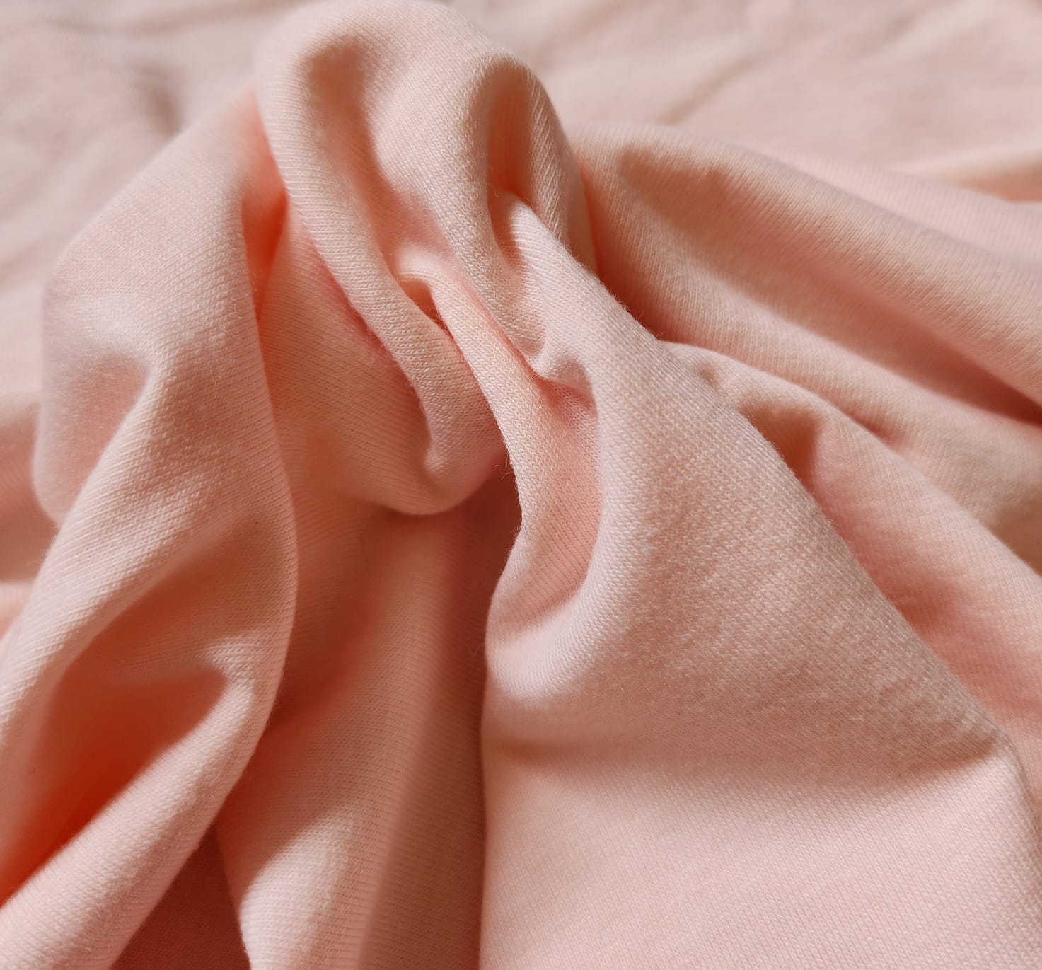 Sequin Sleeves Peach T-Shirt - Image 3