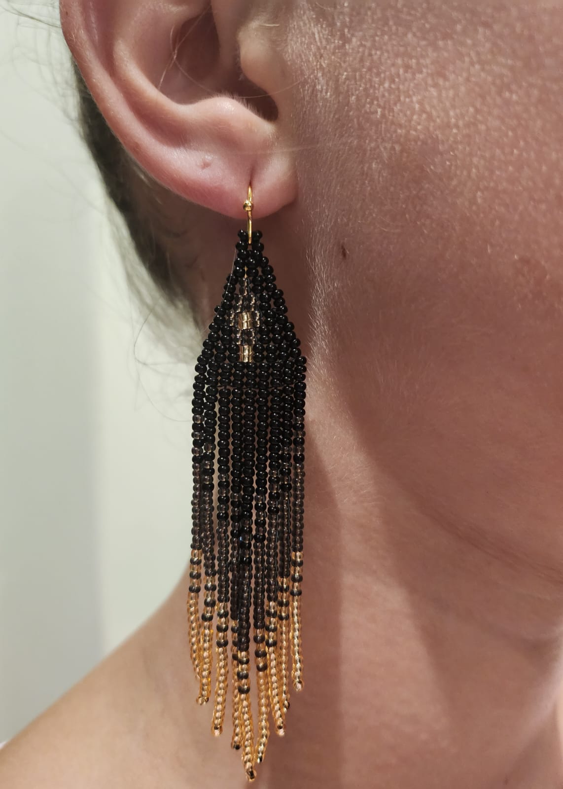 Aurora Dusk to Dawn - Ombre Tassel Earrings - Image 2