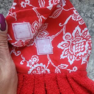Gym Hanging Tie Towels - Red Cardio Queen - Image 3