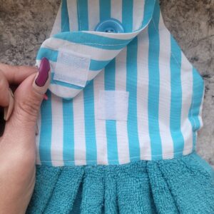 Gym Hanging Tie Towels- Teal Sweat is Fat Crying - Image 2