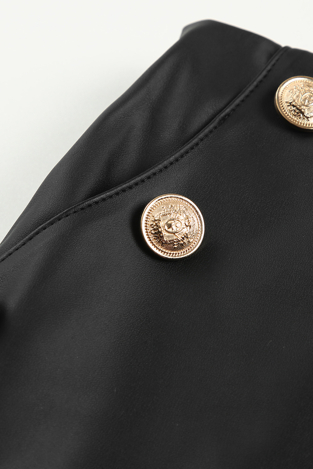 PU Leather Pants with Pockets - Image 6