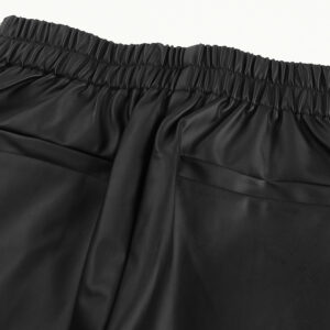PU Leather Pants with Pockets - Image 7