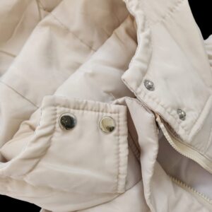Cream Puffer Coat - Image 5
