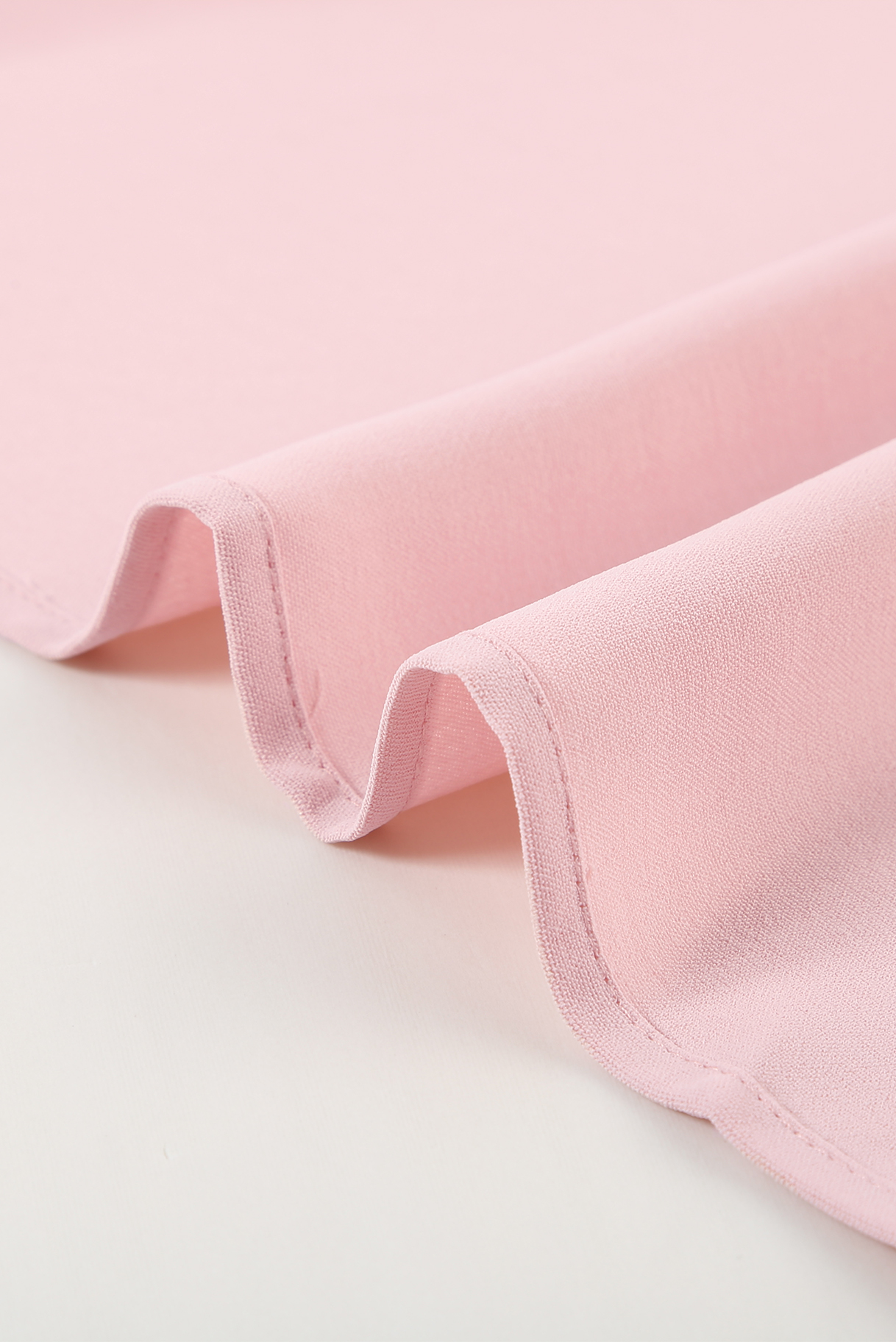 Pink Chic High Low Kimono Top - Image 2